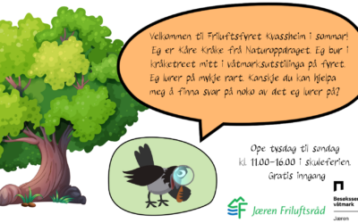 Sommeråpent ved alle våre senter i skoleferien